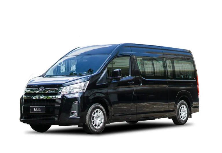 sewa hiace premio luxury medan
